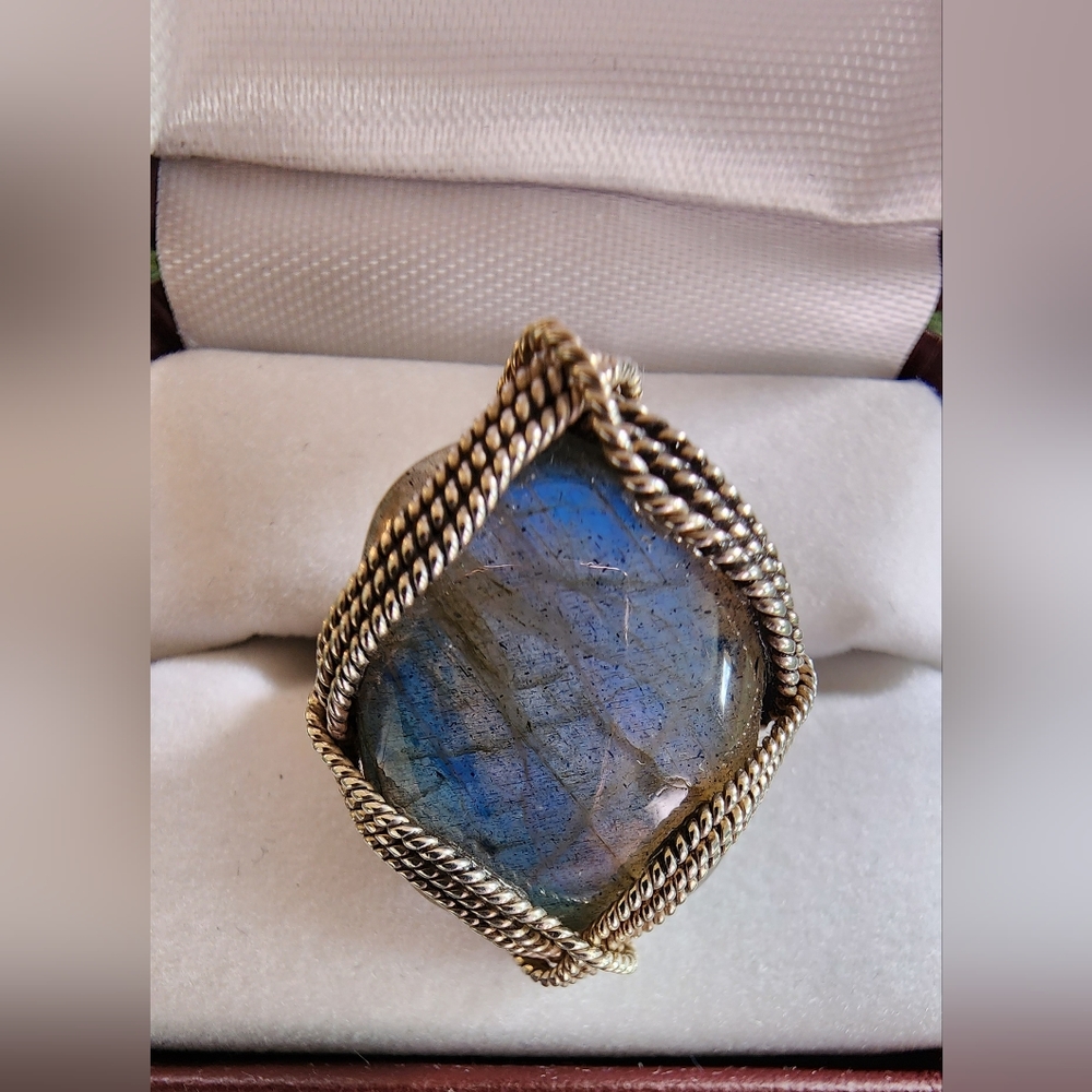 Ring,  Labradorite - Picture 5 of 8